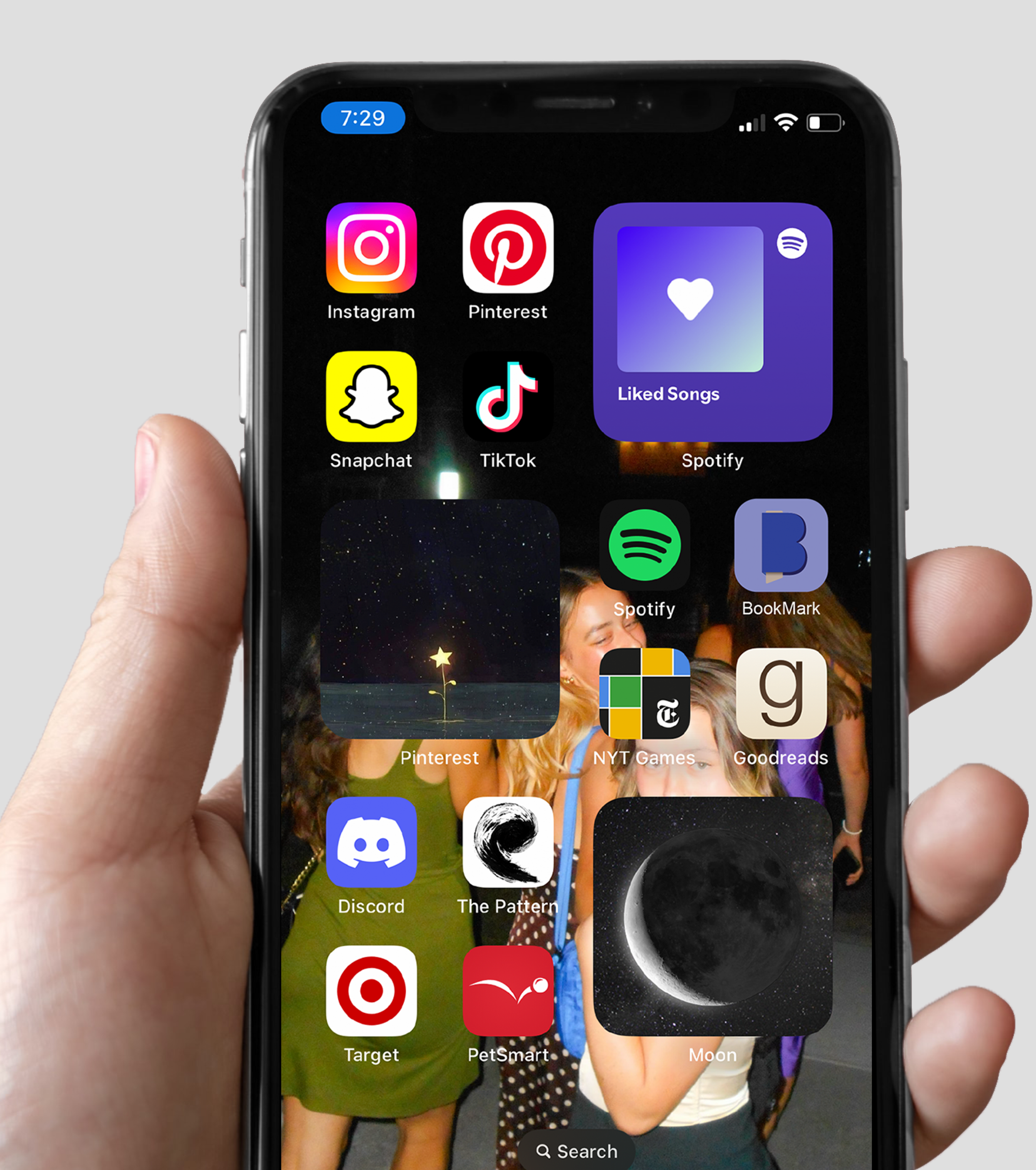 BookMark app on an iPhone homescreen.